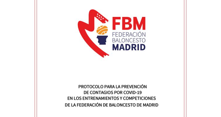 Protocolo COVID de la Federación de Baloncesto de Madrid