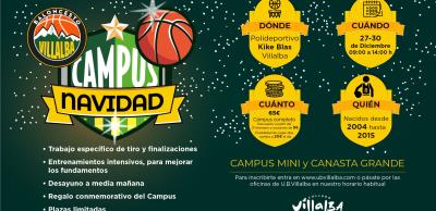 Campus de Navidad del Baloncesto Villalba