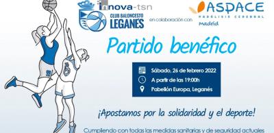 El Innova-tsn Leganés-Campus Promete, a beneficio de ASPACE