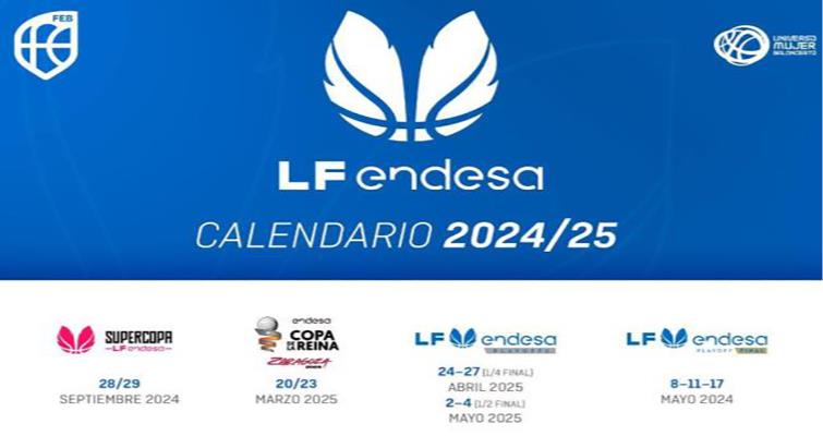 Publicados los calendarios de la LF Endesa