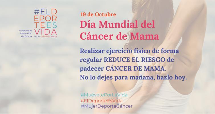 Día Mundial del Cáncer de Mama: El Deporte es Vida