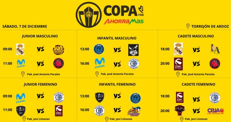 Calendario de la Copa Ahorramas