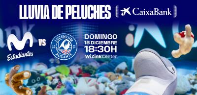 Recogida de juguetes y lluvia de peluches en el WiZink Center