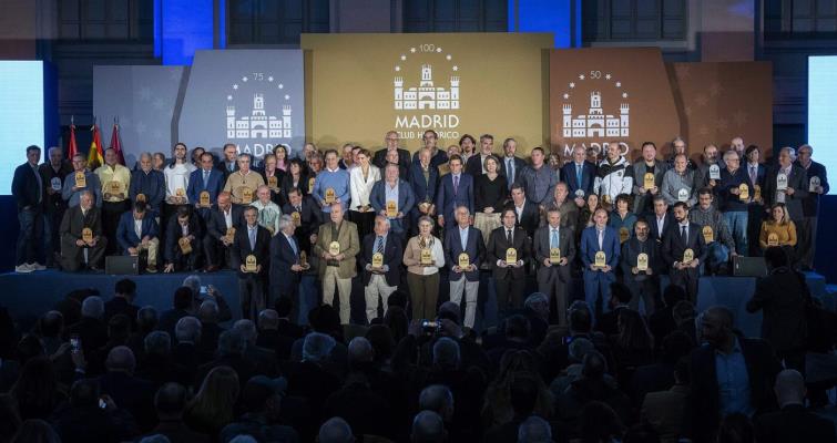 Madrid rinde homenaje a sus clubs históricos