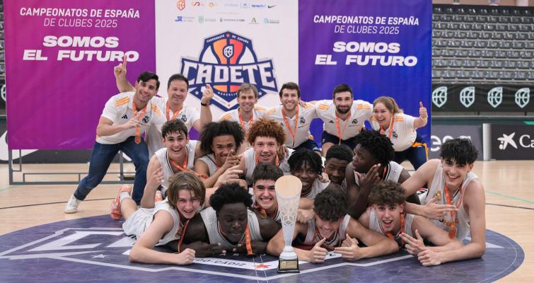 Oro para el Real Madrid, bronce para Pablo Laso Academy