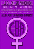 Torneo 3x3 del CB Alcobendas en el Día de la Mujer Trabajadora
