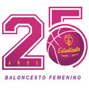Logo 25anosBasketFemEstudiantes
