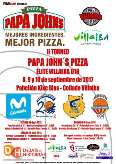 II Torneo Papa John's Pizza Elite Villalba