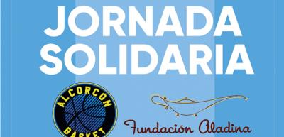 Jornada Solidaria del Alcorcón Basket junto con la Fundación Aladina