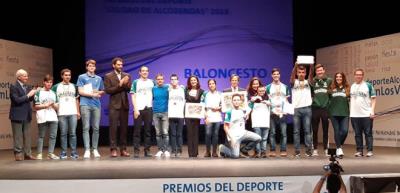 La selección femenina, Alderete y Valcude, premiados en Alcobendas