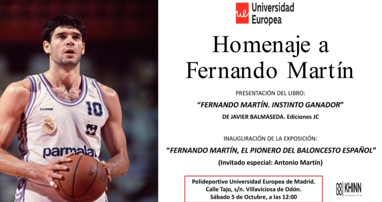 Homenaje a Fernando Martín en la Universidad Europea