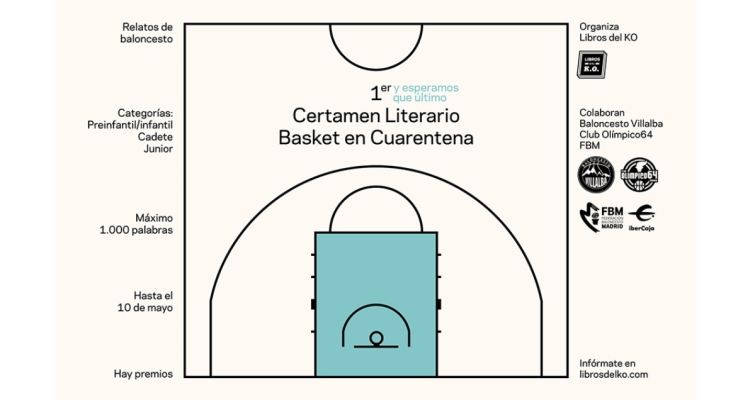 Concurso literario 'Basket en cuarentena'