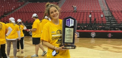 Alba Sánchez-Ramos, campeona de conferencia en la NCAA