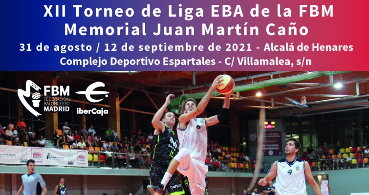 Calendario del XII Torneo de Liga EBA Memorial Juan Martín Caño